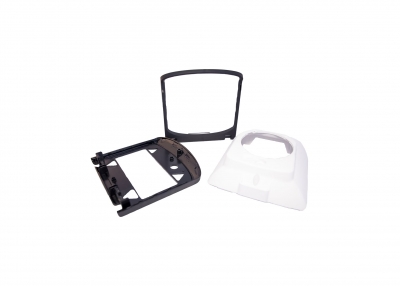 Part Name: Medical Imaging Device Housing<br>Tool Info: Low Volume Mold<br>Resin: ABS